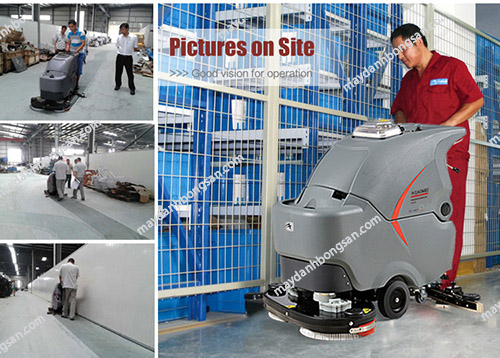 Sử dụng máy chà sàn liên hợp cho nhà máy chế biến thủy hải sản