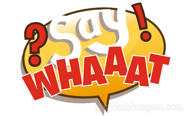 “Say what” được dùng phổ biến trong giao tiếp thường ngày